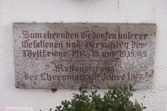 Burgrieden Kriegerdenkmal